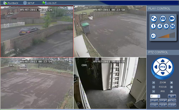 Viewing your CCTV cameras over the Internet