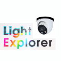 6MP AI Dual Light IP Ball Dome Camera Fixed 2.8mm Lens White