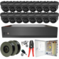 Sony Starlight 2MP 3.6mm Fixed Ball Dome 16 Camera System